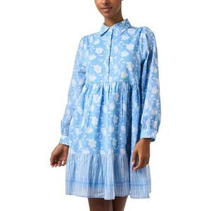 Ro's Garden Womens Romy Mini Dress, Blue